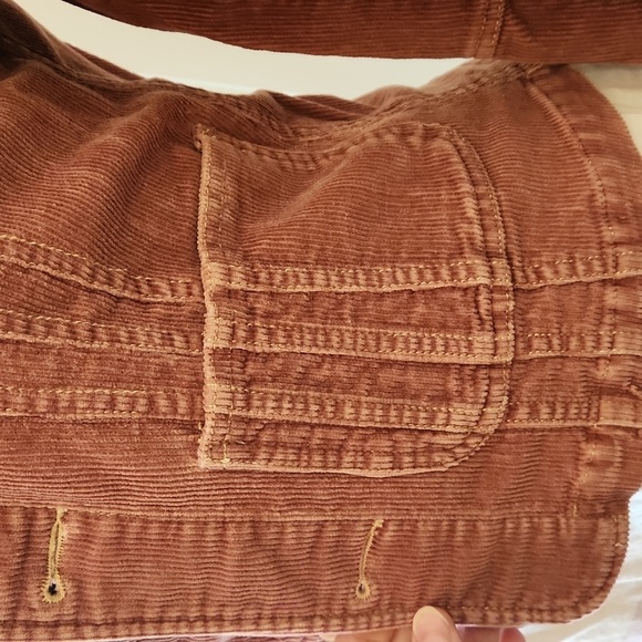 Urban Outfitters Tulle Women's Duaty Mauve Corduroy Jacket Size M EUC - Picture 6 of 7